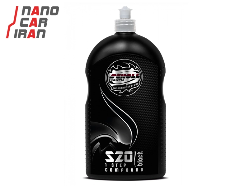 پولیش تک مرحله ای ۱ لیتری شوول S20 Scholl S20 One Step Polish 1L